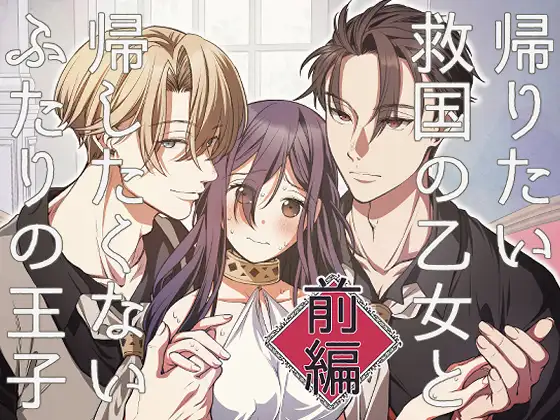 帰りたい救国の乙女と帰したくないふたりの王子前編　アイキャッチ